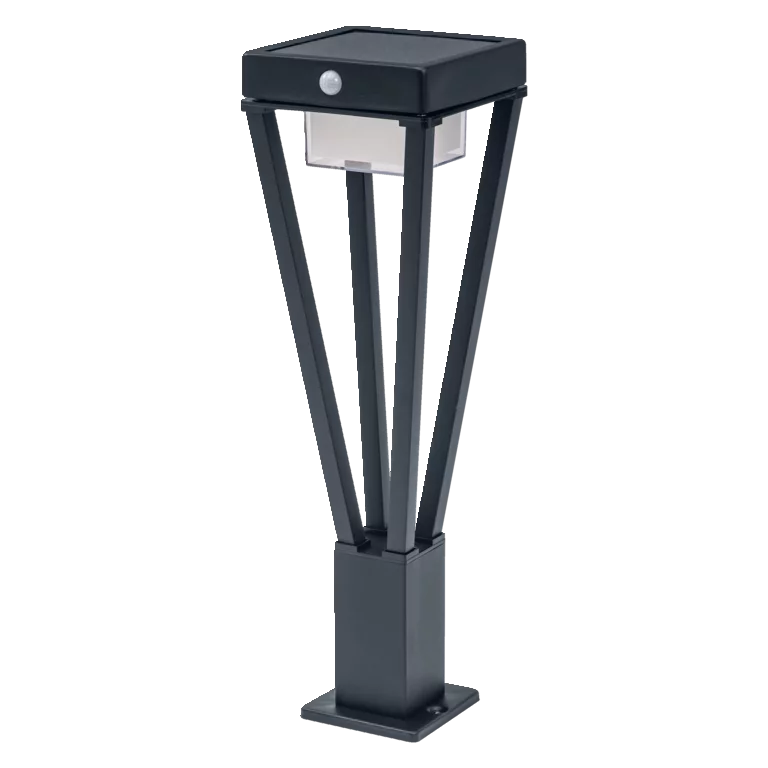 ENDURA Style Solar Bouquet 50cm Post Sensor 6W Black