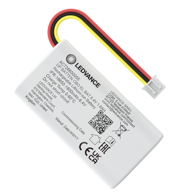 DP BATTEN CBO EL BAT 6.4V 1.8AH 2WH