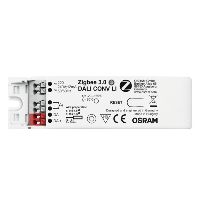 ZIGBEE 3.0 DALI CONV LI 4062172044776