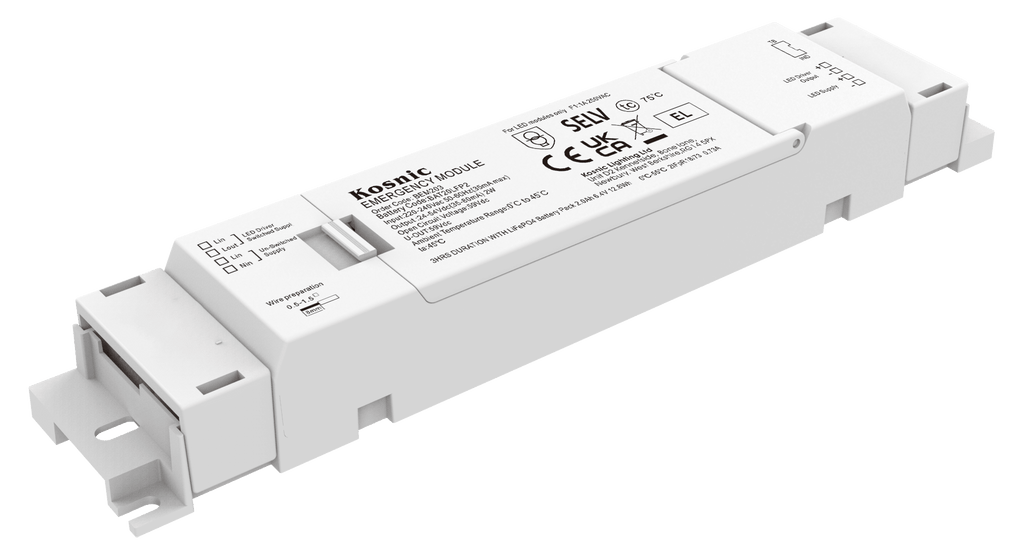 Gear Module Sizes Batten UEM 2 in 1 Dual-mode manual & self-test 3W emergency module for