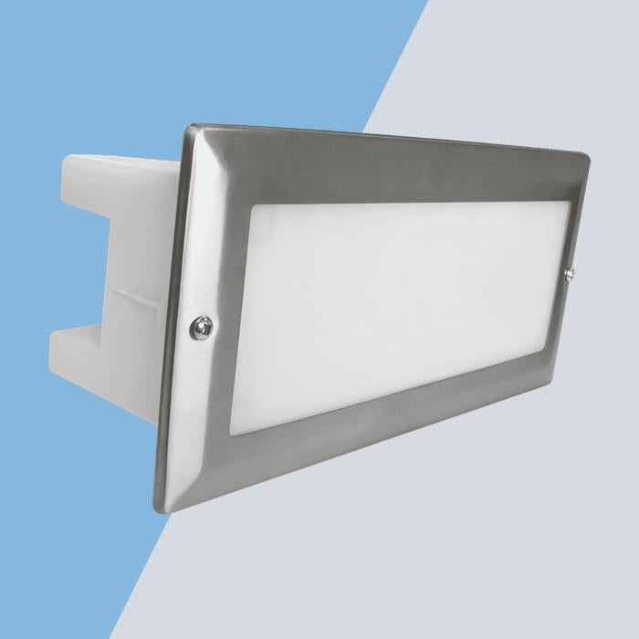 LED bricklight with stainless steel frame BRICKLED
