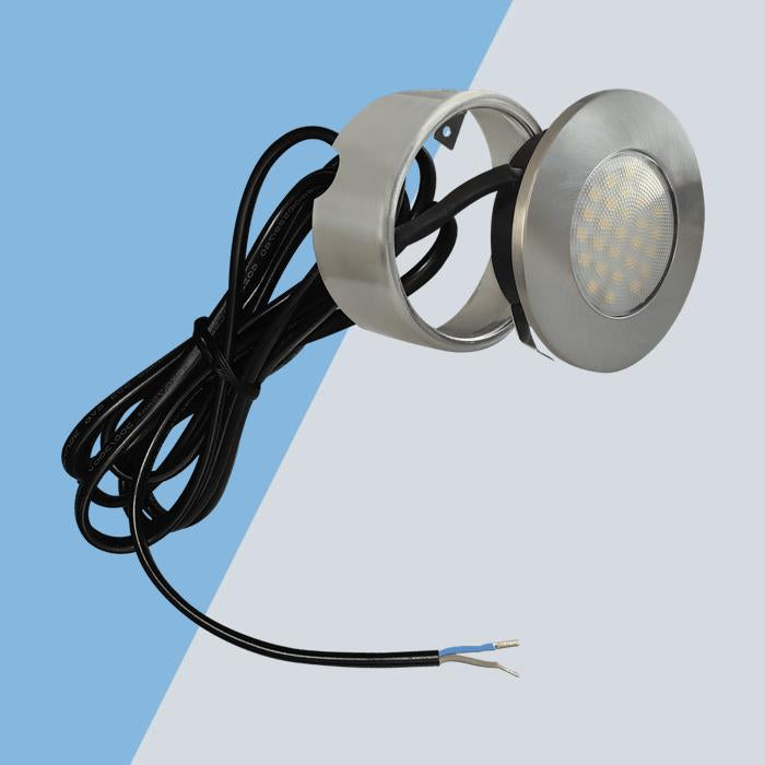 LED 1.7W surface / recessed cabinet downlight CLEDCIR
