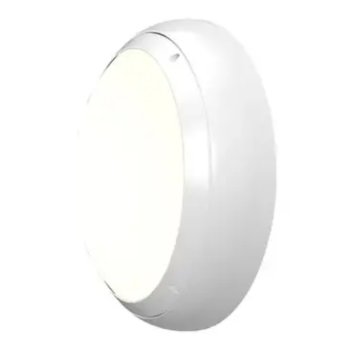 Ansell Lighting AVIL/1/W/DD1/SM3  Vision Dual Wattage CCT Selectable White LED Bulkhead - Switch Dimmable, Emergency, Self-Test