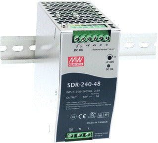 Mean Well SDR-240-48  SDR DC Power Supply 5A 48V