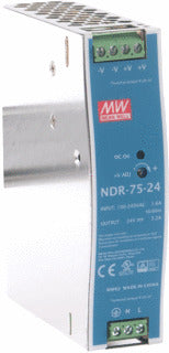 Mean Well NDR-75-24  NDR Universal Power Supply 3.2A 24V