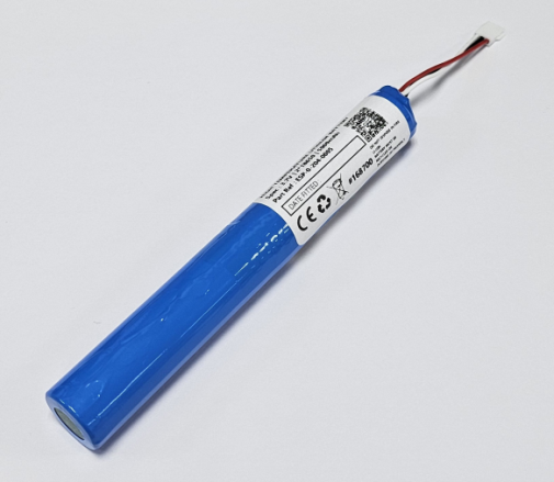 3.7V 4600Ma  ( ours  5ah ) AKA  Dison  1INR19/66-2, Replacement for the Luceco LBDL6S40 Emergency Light module and others in this series.