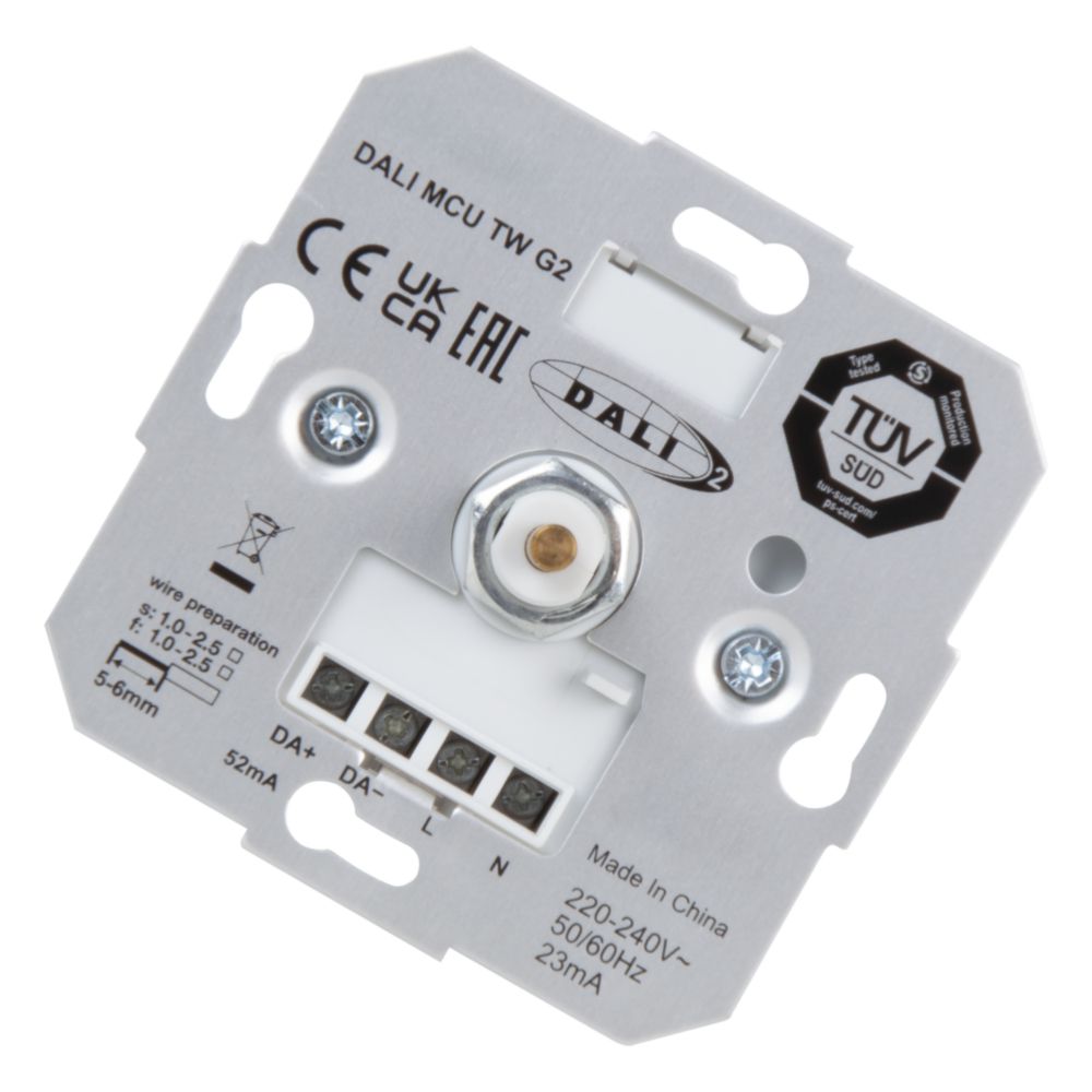 DALI MCU TW , MANUAL CONTROL UNIT SELECT DALI-2 EXCHANGEABLE COVER TW