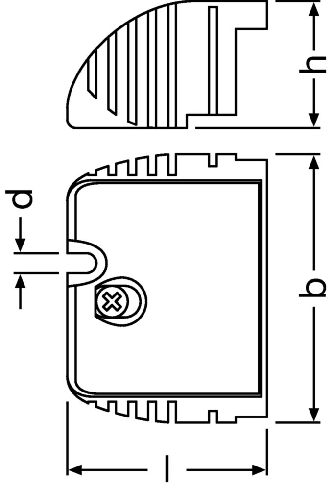 OT CABLE CLAMP E-STYLE 1 Piece