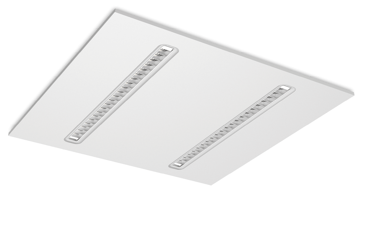 Nevis CAT 2 LED twin strip louvre panel