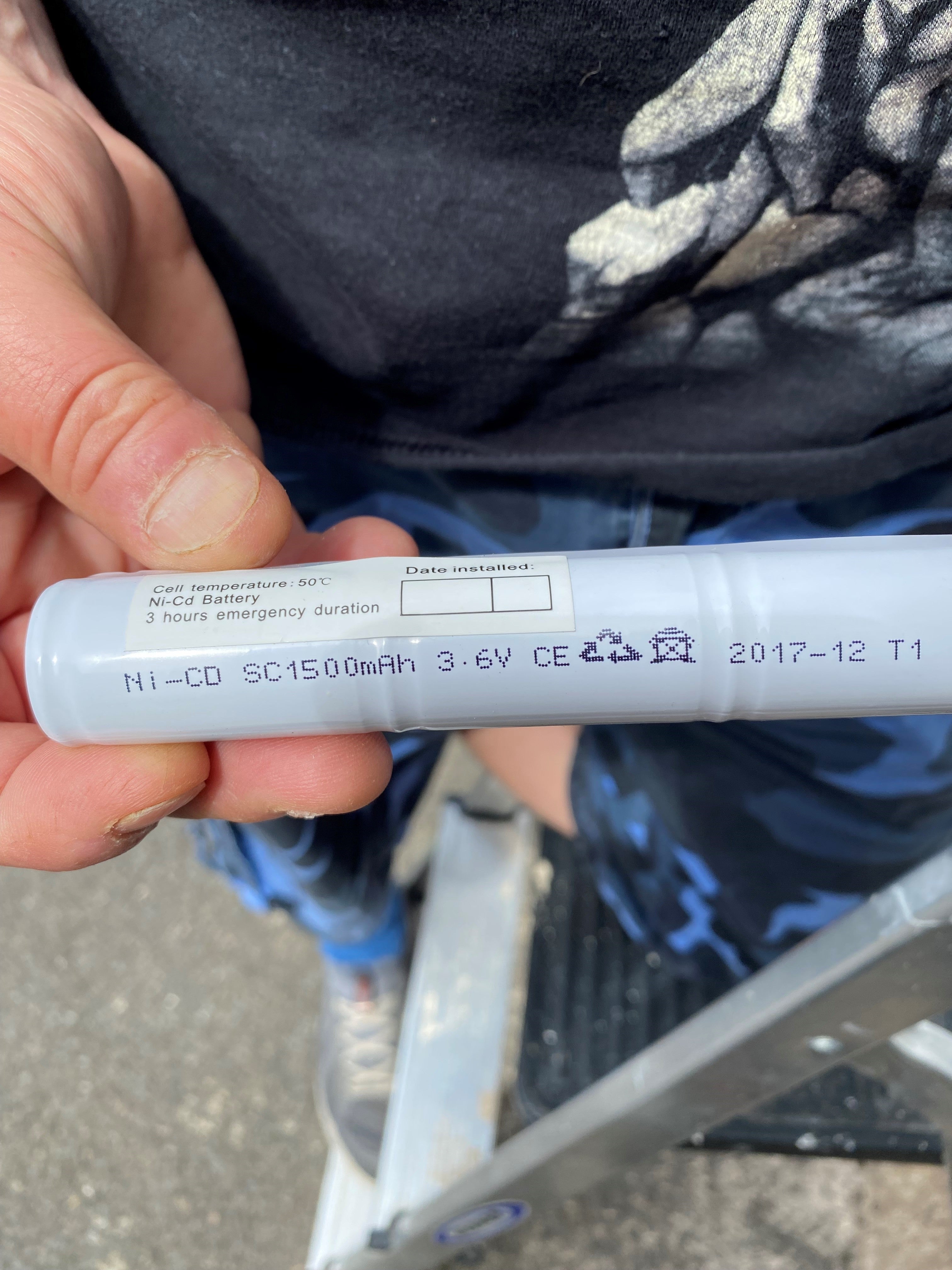 3/1SC1-5-B-C007 Sub C 1600Ma 3.6V Ni-cd Emergency Batteries Easy Control Gear - Easy Control Gear