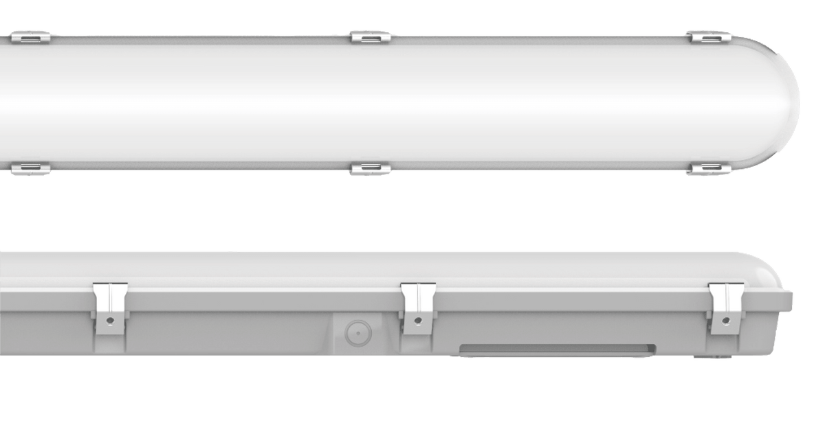 Trent 3 Modular Watt and CCT switchable non-corrosive linear luminaire