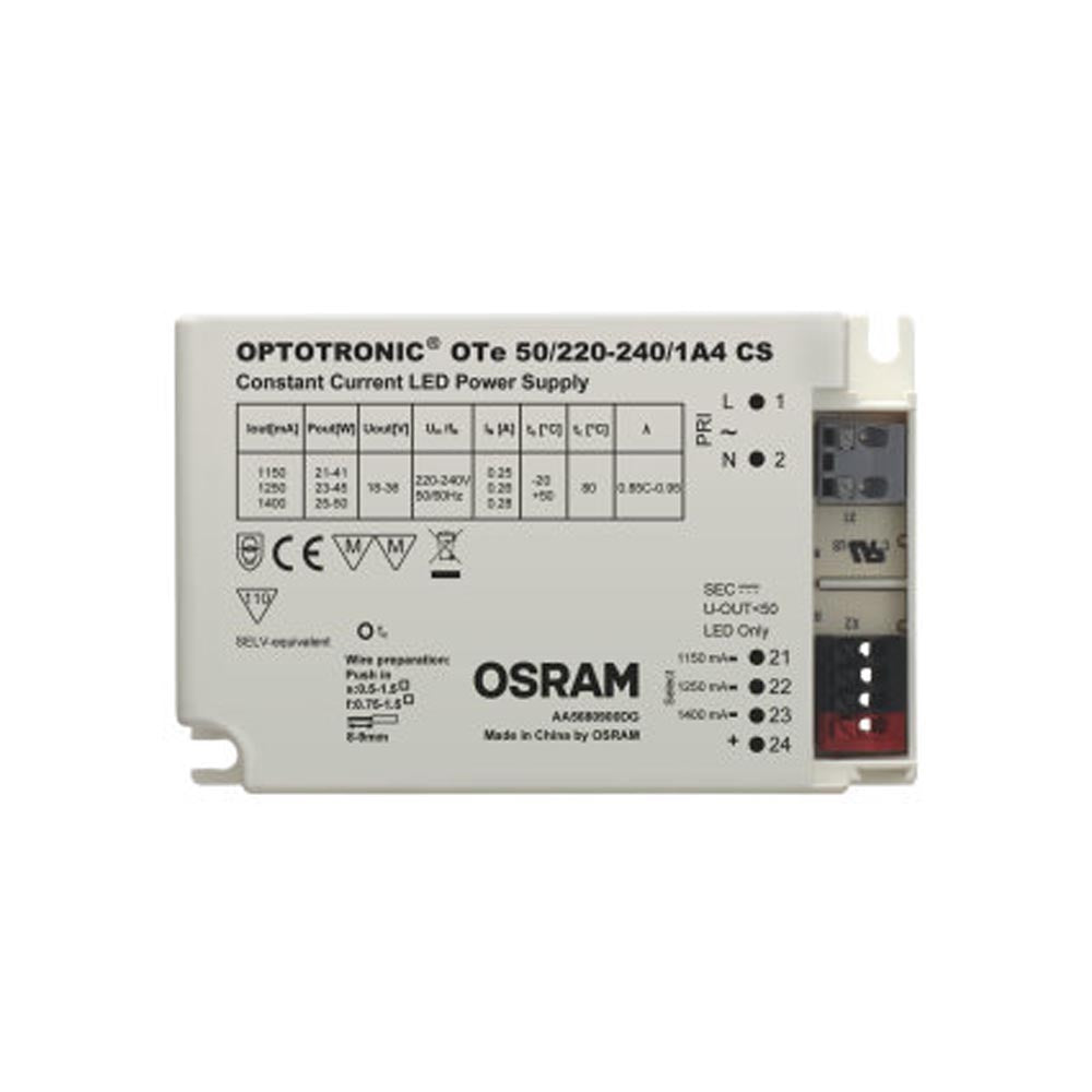 OTe 50/220…240/1A4 CS 1150Ma 1250 Ma 1400Ma Osram Optotronic LED Driver Osram - Easy Control Gear