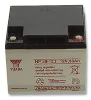 YUASA NP38-12 - BATTERY, LEAD-ACID 12V 38AH Batteries YUASA - Easy Control Gear