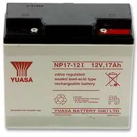 YUASA NP17-12 - BATTERY, LEAD-ACID 12V 17AH Batteries YUASA - Easy Control Gear