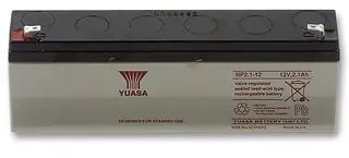 YUASA NP2.1-12 - BATTERY, LEAD-ACID 12V 2.1AH Batteries YUASA - Easy Control Gear