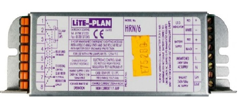 LITEPLAN - HRN6-LP Emergency Module ECG-OLD SITE LITEPLAN - Easy Control Gear