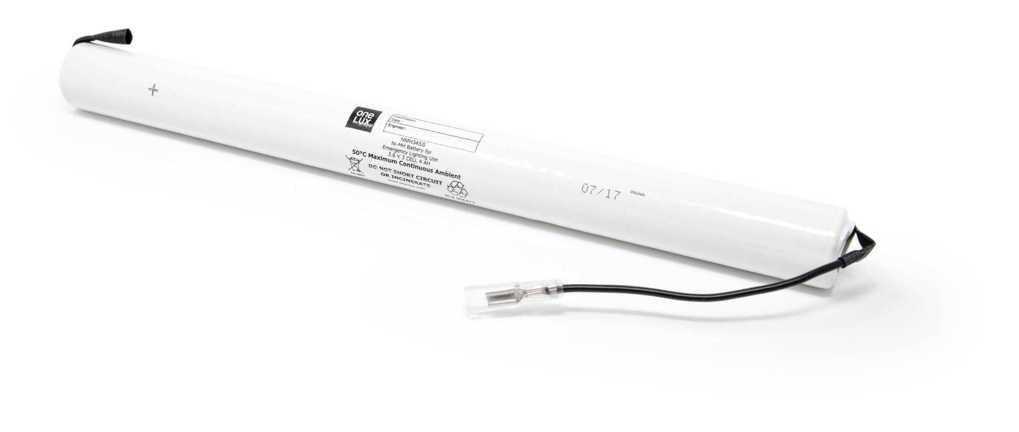 5/1SCM2-B 6V 2Ah NI-Mh  NMH52SS Emergency Batteries One Lux - Easy Control Gear