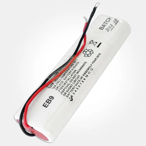 Eterna EB9 Ni-Cd 4.8V 600mAh Side By Side Battery Emergency Batteries Eterna - Easy Control Gear