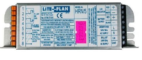 HRN/5 Emergency Invertor Module Liteplan Lite-Plan HRN Emergency Modules LitePlan - Easy Control Gear