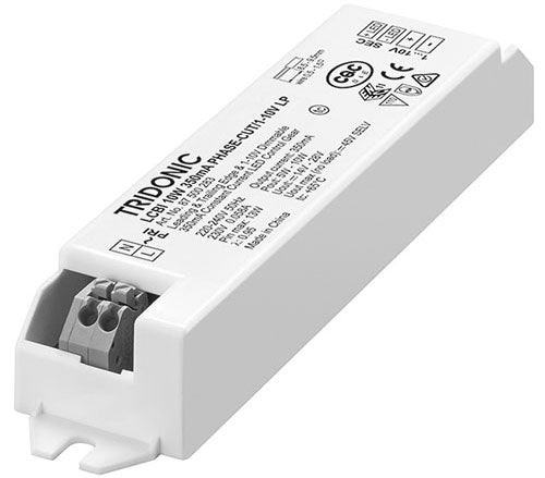 Driver LCBI 10W 180/350/500mA PHASE-CUT/1–10V lp 1-10V Dimmable LED Drivers Tridonic - Easy Control Gear
