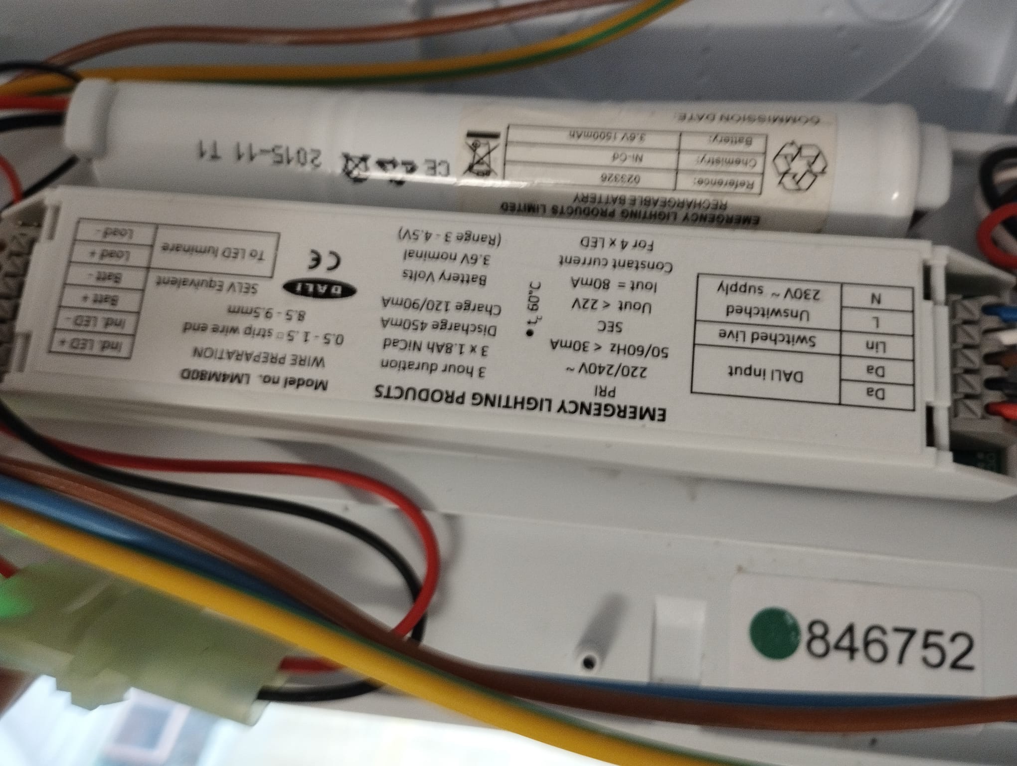 LM80D KIT Emergency Dali Invertor ELP - Easy Control Gear