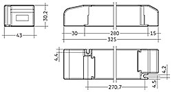 Driver LC 150W 24V bDW SC PRE2 premium series 24 V – dimmable (IP20) Casambi Tridonic - Easy Control Gear