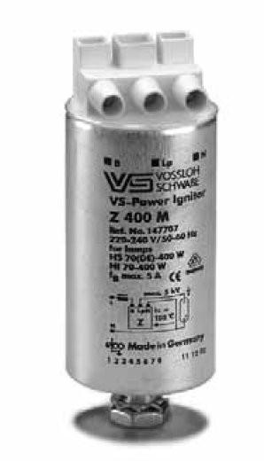 VOSSLOH - Z400MS-VO 100-400W SON-E/T ECG-OLD SITE VOSSLOH - Easy Control Gear