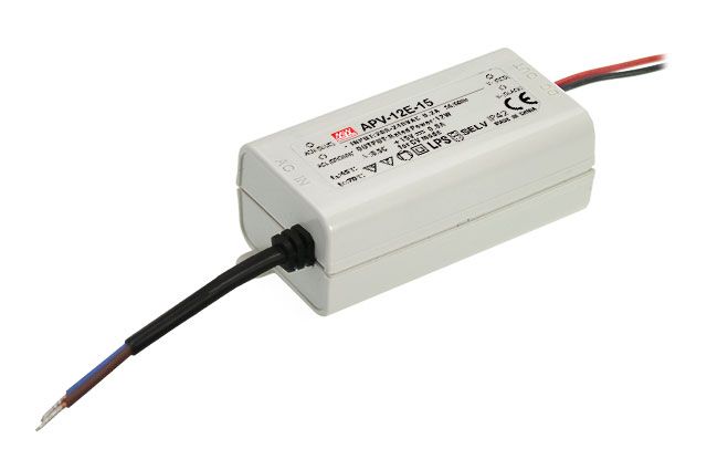 APV-12E-S - Mean Well APV-12E Series LED Power Supply 10-12W 0.5-2A LED Driver Meanwell - Easy Control Gear