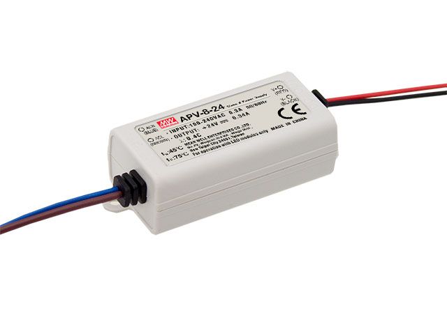 APV-8-S - Mean Well APV-8 Series LED Driver 8W LED Driver Meanwell - Easy Control Gear