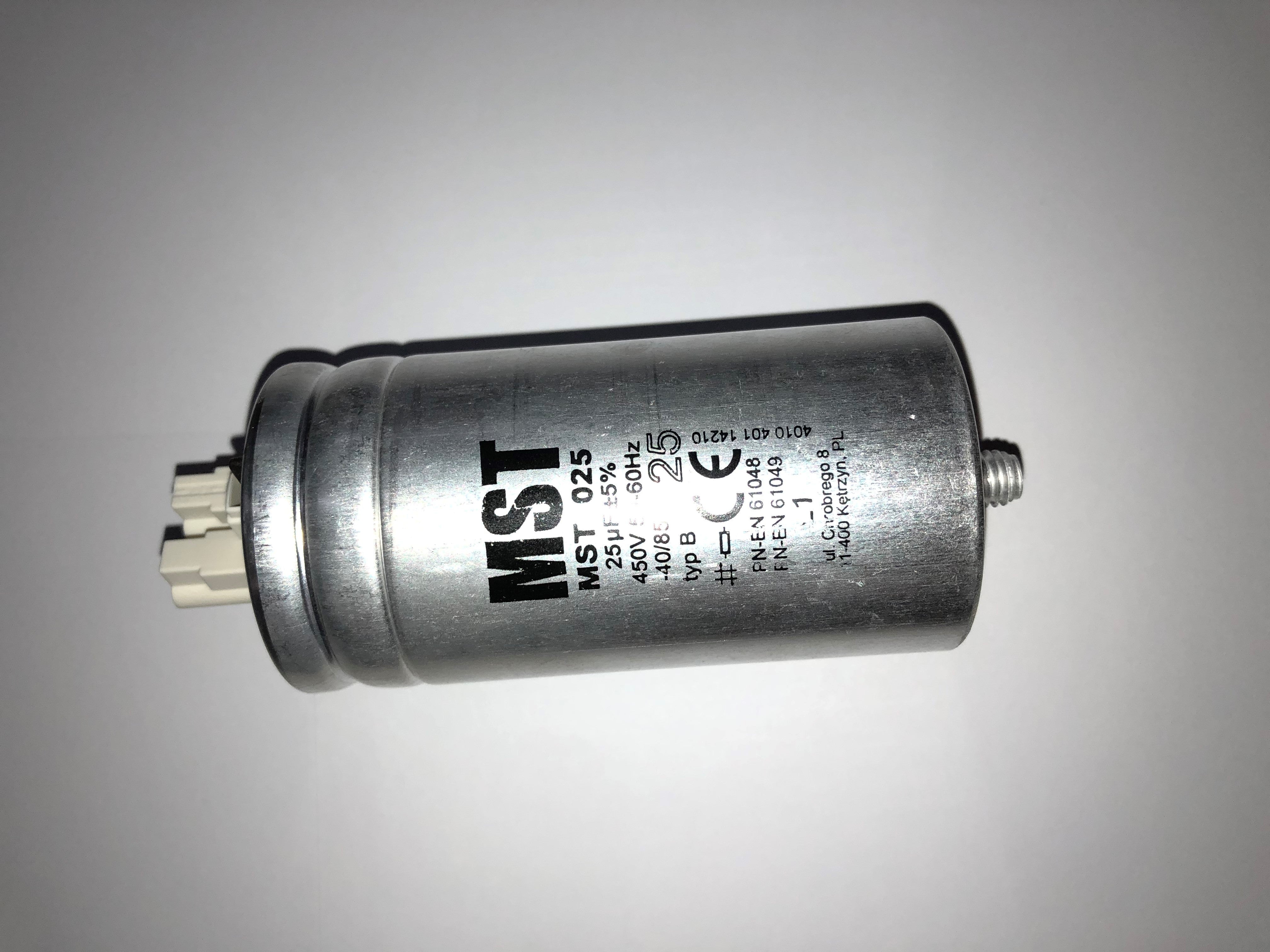 CA25MFD-L450 450v 25MFD Capacitor Stud Fixing F/Lead ECG-OLD SITE The Lamp Company - Easy Control Gear