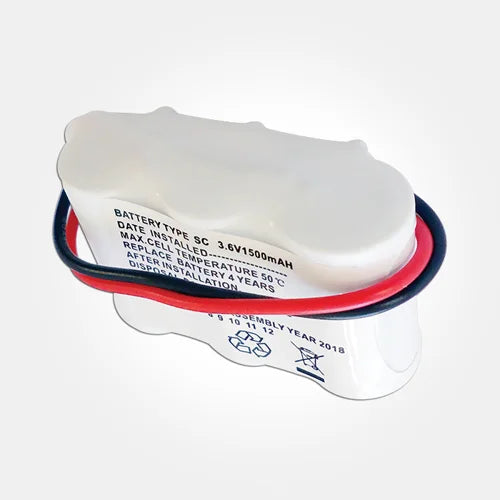 Eterna EB4 Ni-Cd 3.6V 1.5Ah Side By Side Battery Emergency Batteries Eterna - Easy Control Gear