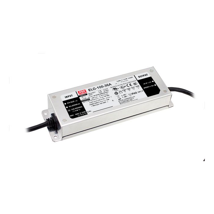 ELG-100-S - Mean Well ELG-100 Series LED Driver 95.6-96.12W 24-54V LED Driver Meanwell - Easy Control Gear