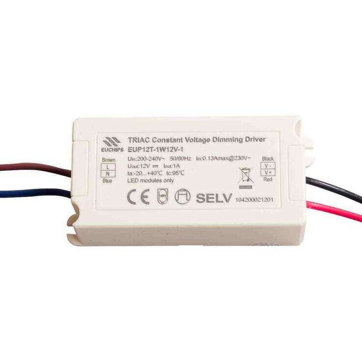 EUP12T-1W-12W Household Dimmable  ( Triac) Mains Dimmable LED Drivers Easy Control Gear - Easy Control Gear