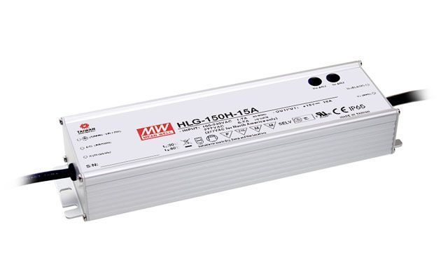 HLG-150H-BS - Mean Well HLG-150H B Series Dimmable IP67 Rated LED Driver 150W 12V – 54V LED Driver Meanwell - Easy Control Gear