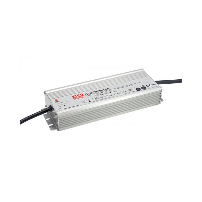 HLG-320H-BS - Mean Well HLG-320HB Series IP67 Rated LED Driver 264W – 320W 12V – 54V LED Driver Meanwell - Easy Control Gear