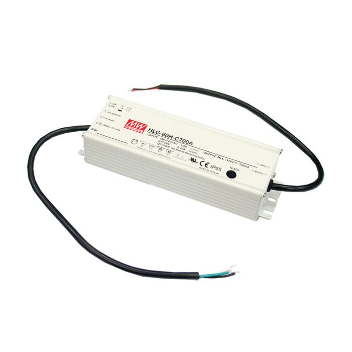 HLG-80H-S - Mean Well HLG-80H A Series LED Driver 80W 12V – 54V LED Driver Meanwell - Easy Control Gear