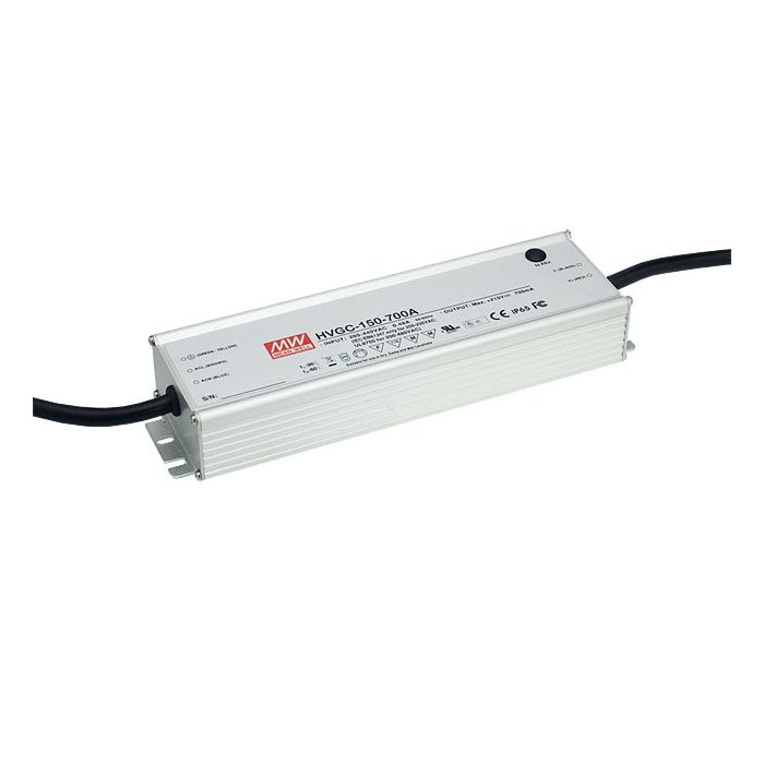 HVGC-150-1050A - Mean Well LED Driver HVGC-150-1050A 150W 1050mA LED Driver Meanwell - Easy Control Gear