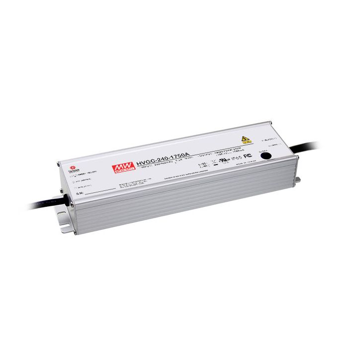 HVGC-240-S - Mean Well HVGC-240 Series LED Driver 240W 350mA - 1400mA LED Driver Meanwell - Easy Control Gear