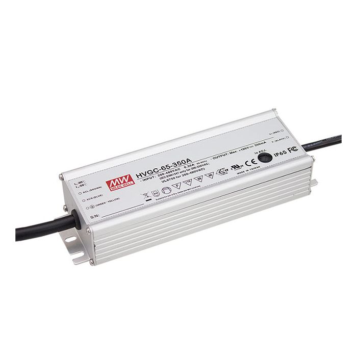 HVGC-65-1050A - Mean Well LED Driver HVGC-65-1050A 65W 1050mA LED Driver Meanwell - Easy Control Gear