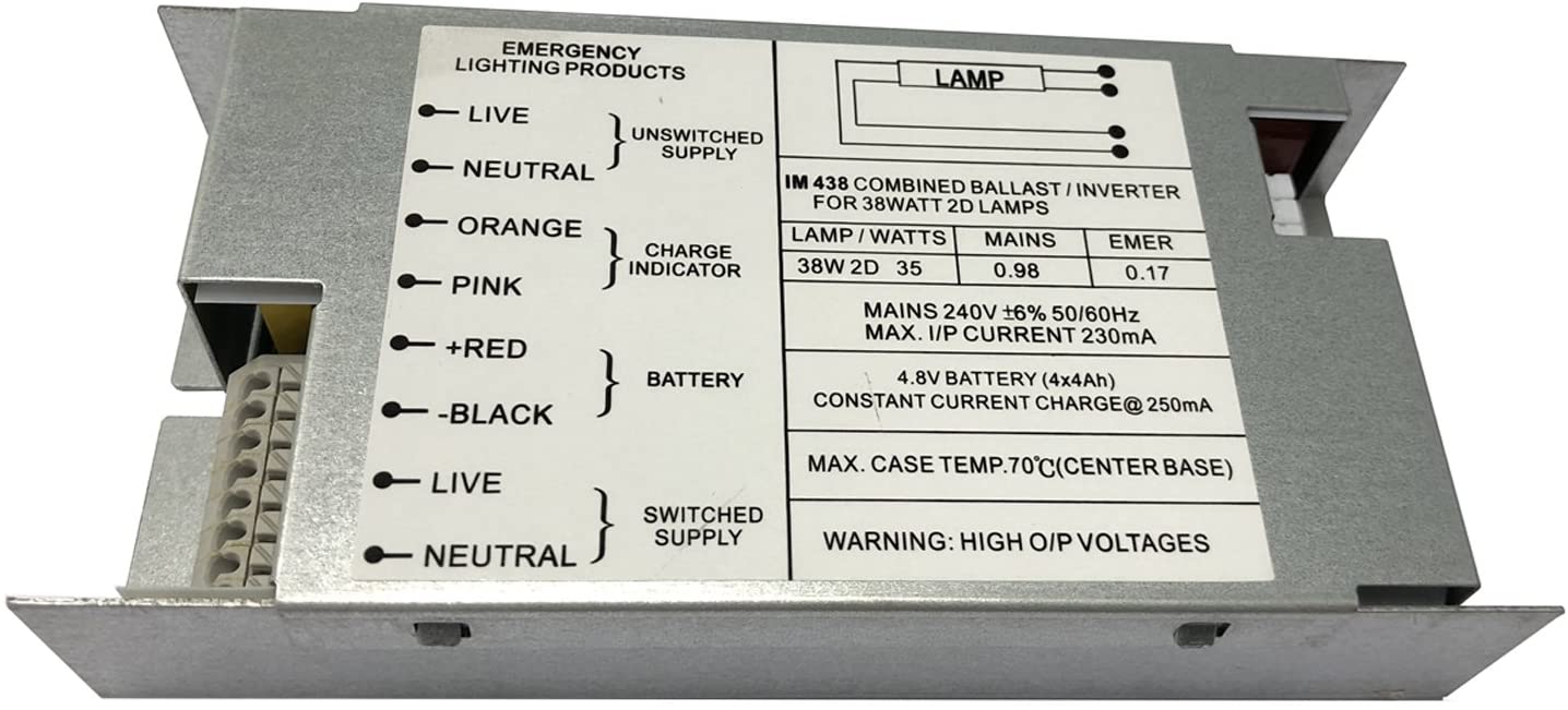 IM438 IM INTEGRATED MODULE 38W 2D 4 Cell Combi ELP Emergency Lighting ELP - Easy Control Gear