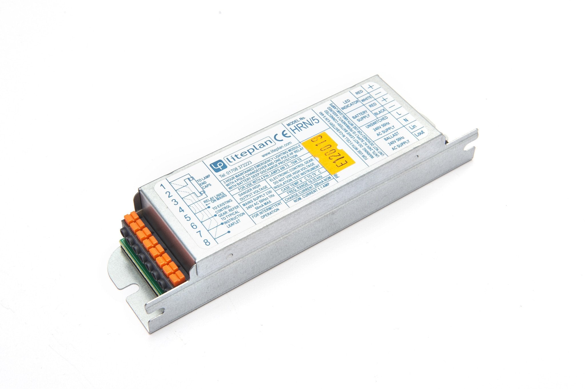 LITEPLAN - HRN/5-KIT-LP Inverter module and 5 Cell battery ECG-OLD SITE LITEPLAN - Easy Control Gear