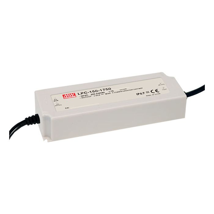 LPC-150-1050 - Mean Well LED Driver LPC-150-1050 Series 1050mA 151.2W LED Driver Meanwell - Easy Control Gear