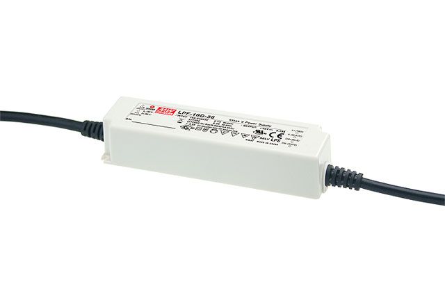 LPF-16D-48 - Mean Well Dimmable LED Driver LPF-16D-48  16W 48V LED Driver Meanwell - Easy Control Gear