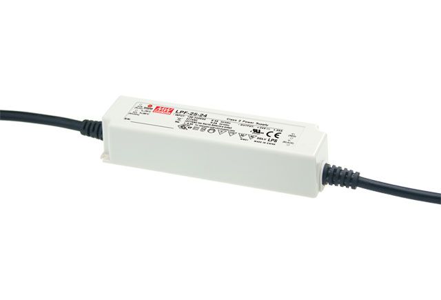 LPF-25-S - Mean Well LPF-25 Series LED Driver 25W 12V – 54V LED Driver Meanwell - Easy Control Gear