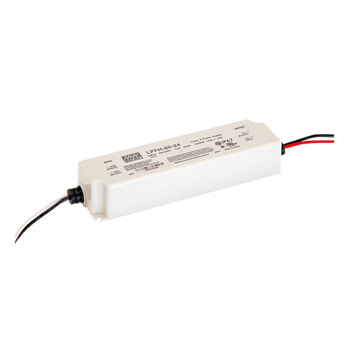 LPFH-60-15 - Mean Well LED Driver LPFH-60-15 Series 4A 60W LED Driver Meanwell - Easy Control Gear