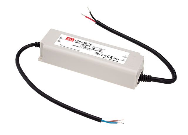 LPV-150-24 - Mean Well LED Driver LPV-150-24 150W 24V LED Driver Meanwell - Easy Control Gear