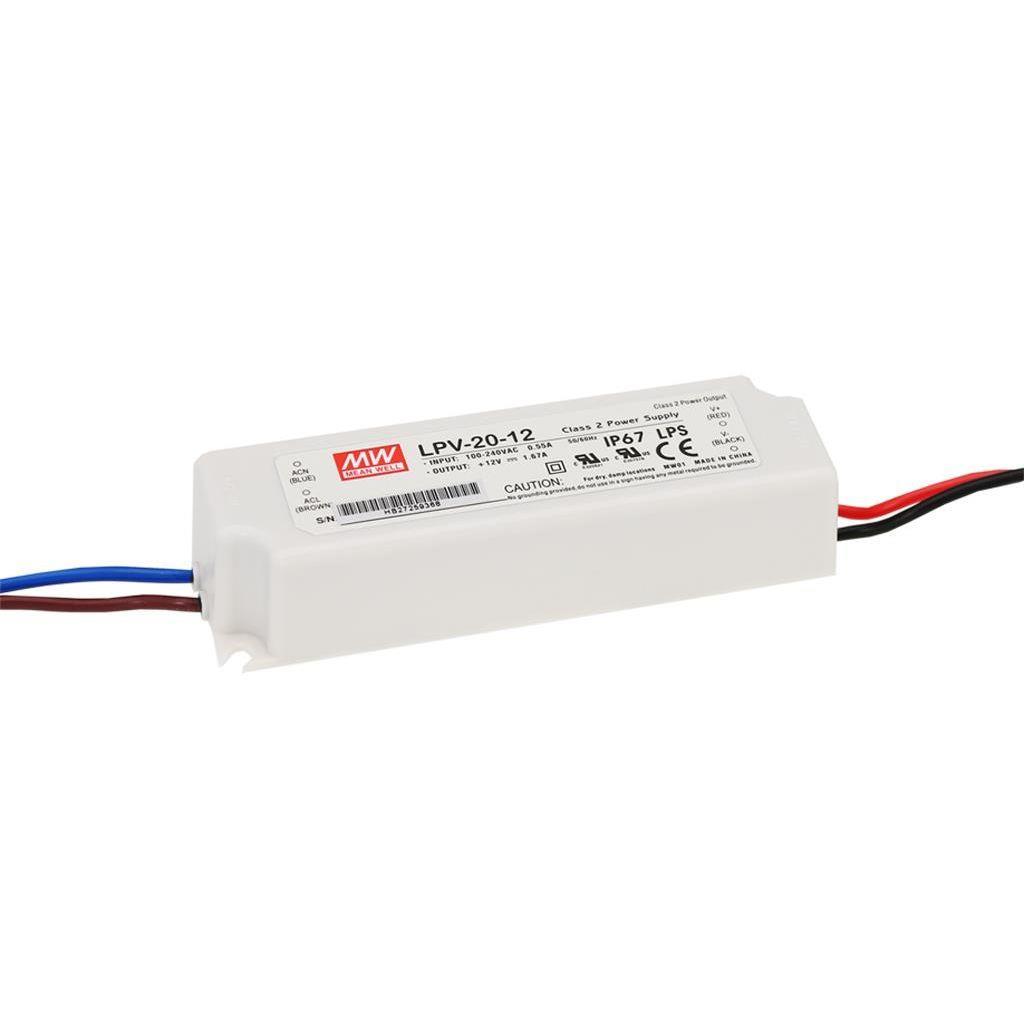 Meanwell LPV-20-5 Non-Dimmable Constant Voltage IP67 15W 5V LED Driver LED Power Suppliers Meanwell - Easy Control Gear