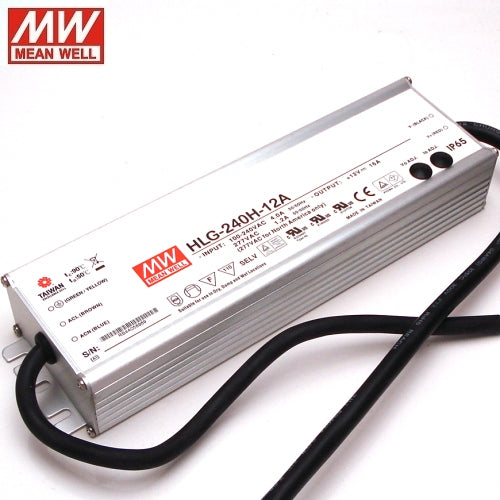 Meanwell HLG-240H-12A LED Driver LED Driver Meanwell - Easy Control Gear