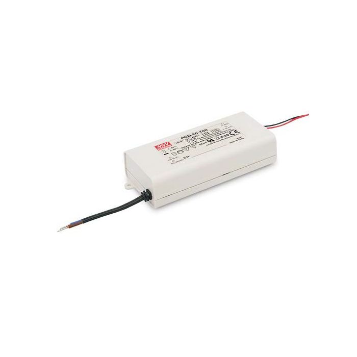 PLD-60-500B - Mean Well LED Driver PLD-60-500B 58W 500mA LED Driver Meanwell - Easy Control Gear