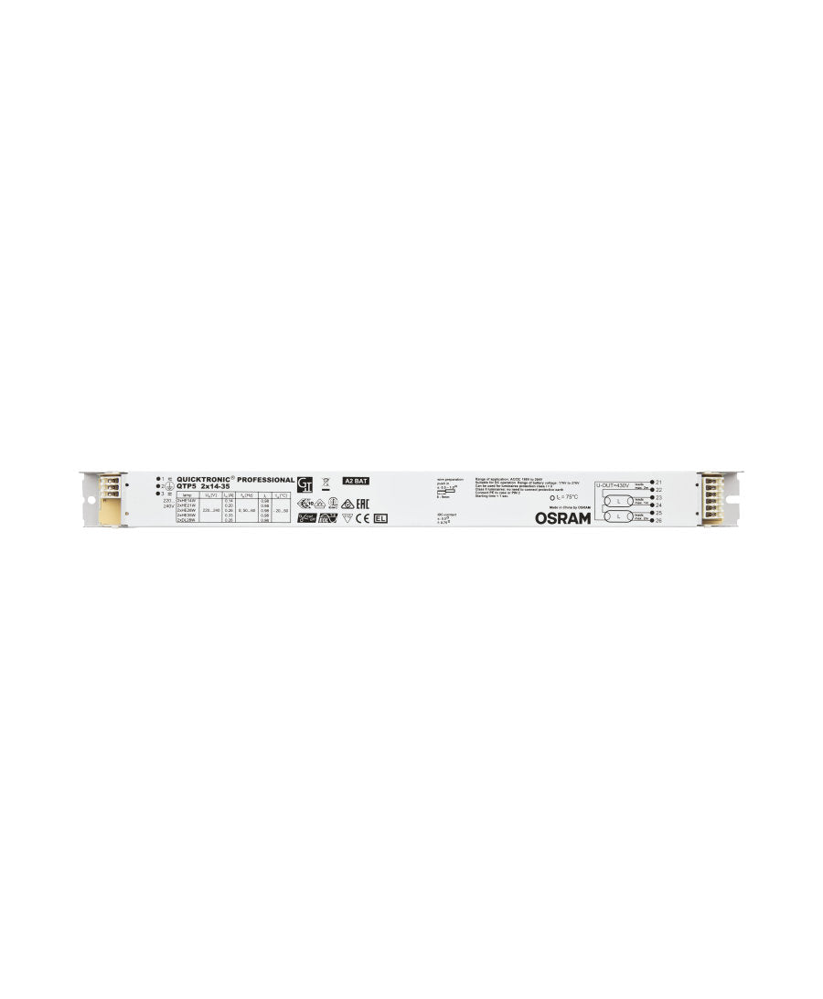 LEDVANCE/OSRAM - QTP521435-OS 2 x 14-35w T5 HF Ballast ECG-OLD SITE LEDVANCE/OSRAM - Easy Control Gear